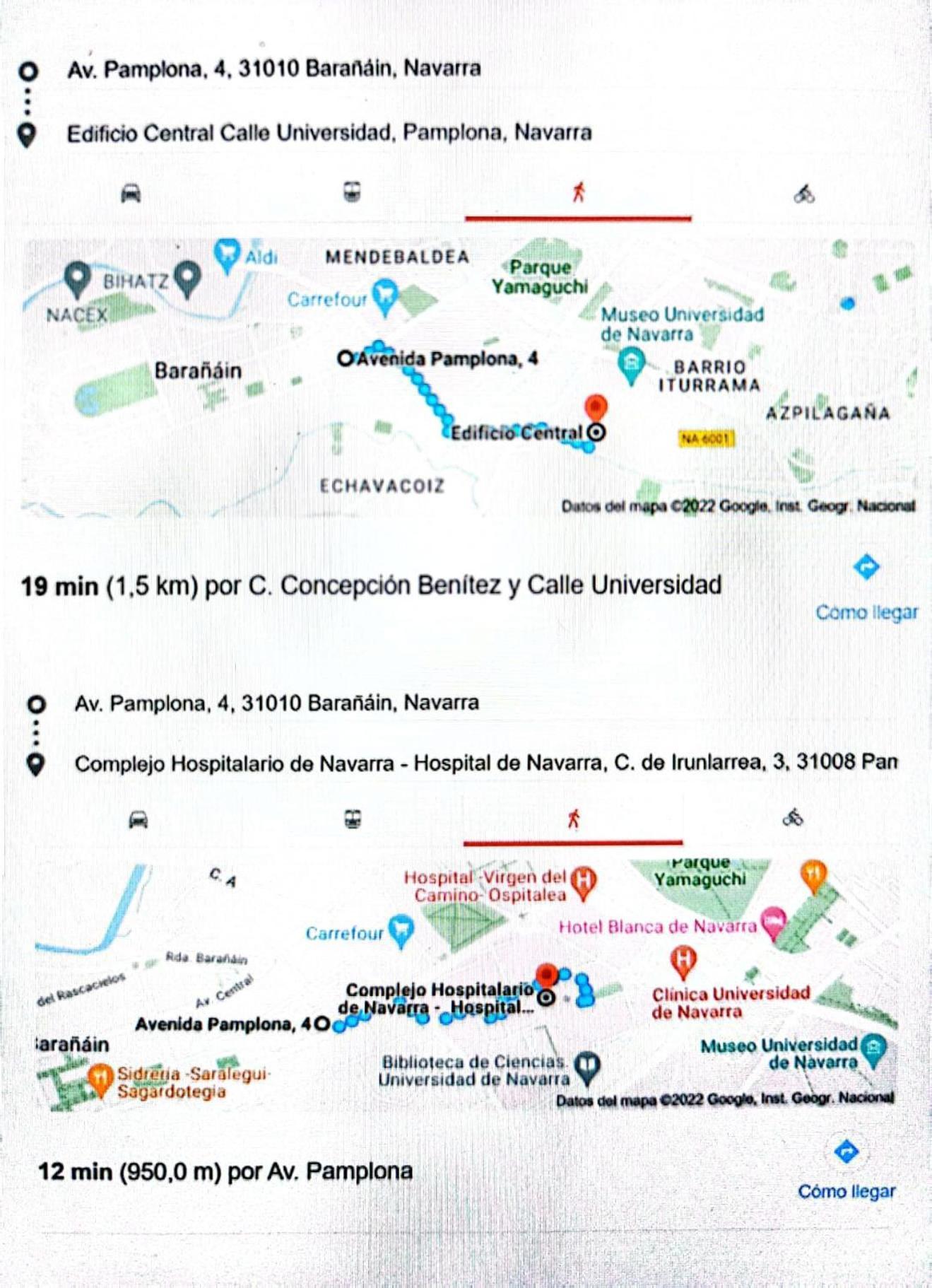 Los Sauces Pamplona Hospitales Universidad Baranain 외부 사진